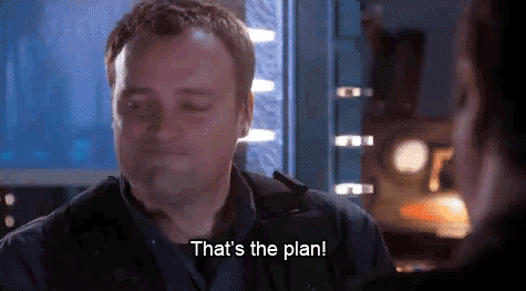 Stargate Atlantis GIF That's the plan
