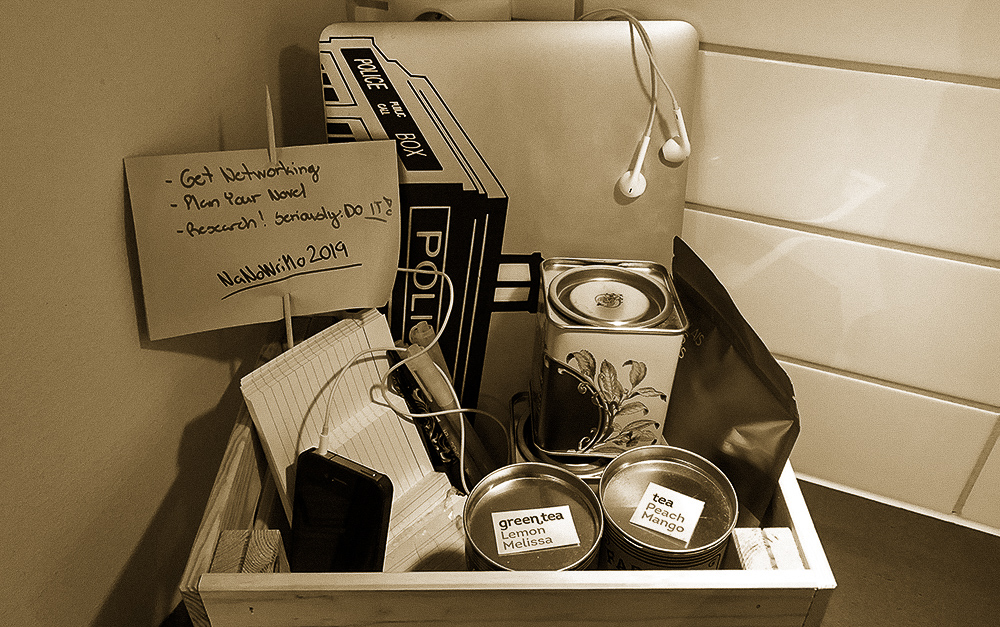 Crate with the things listed in this post.